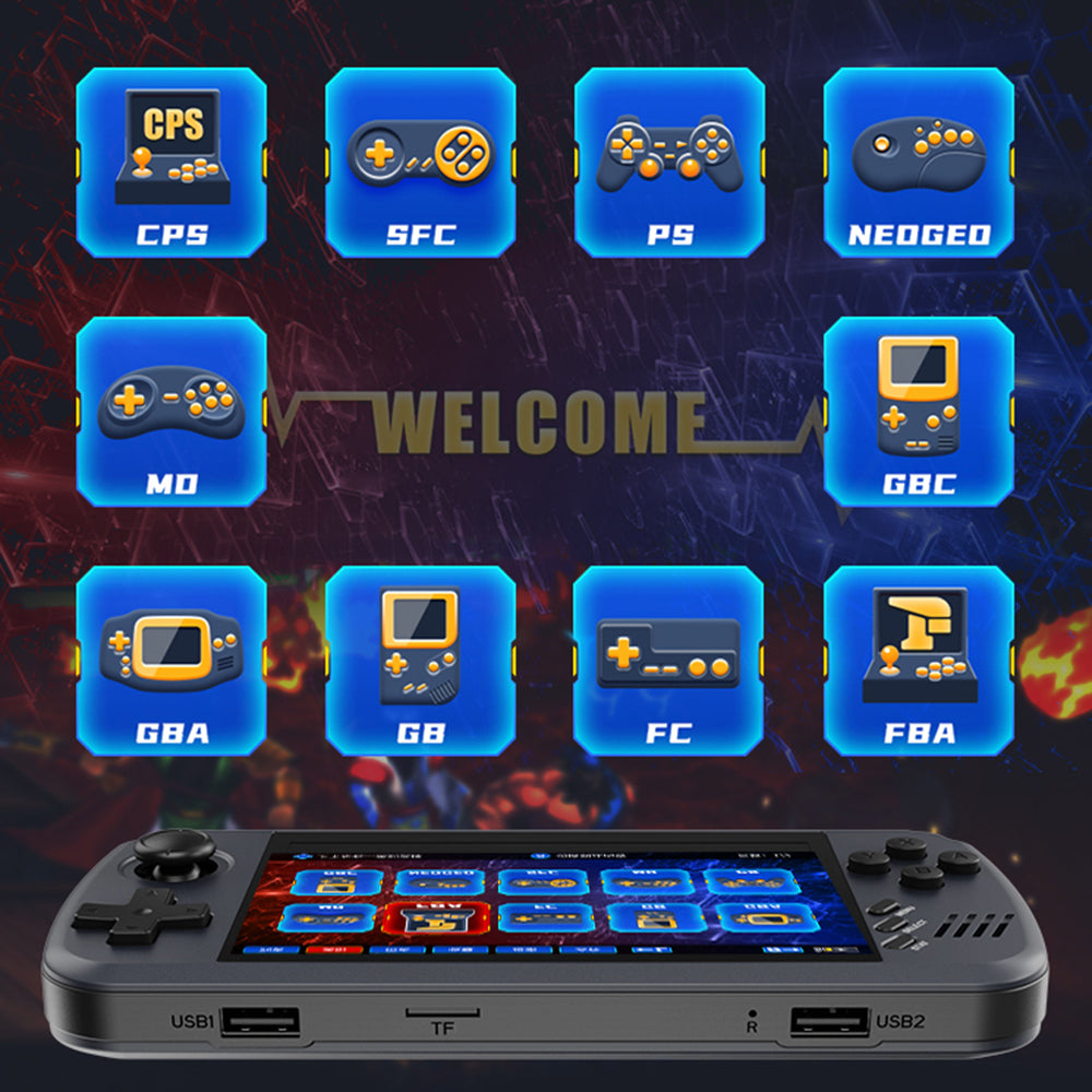 POWKIDDY X39Pro 4.3 Inch IPS Screen Handheld Video Game Console Support Wired / Wireless Controller (without Memory Card) POWKIDDY X39Pro 4.3 Inch IPS Screen Handheld Video Game Console Support Wired / Wireless Controller (without Memory Card)